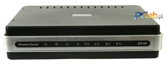 Передняя панель роутера D-Link DIR-300